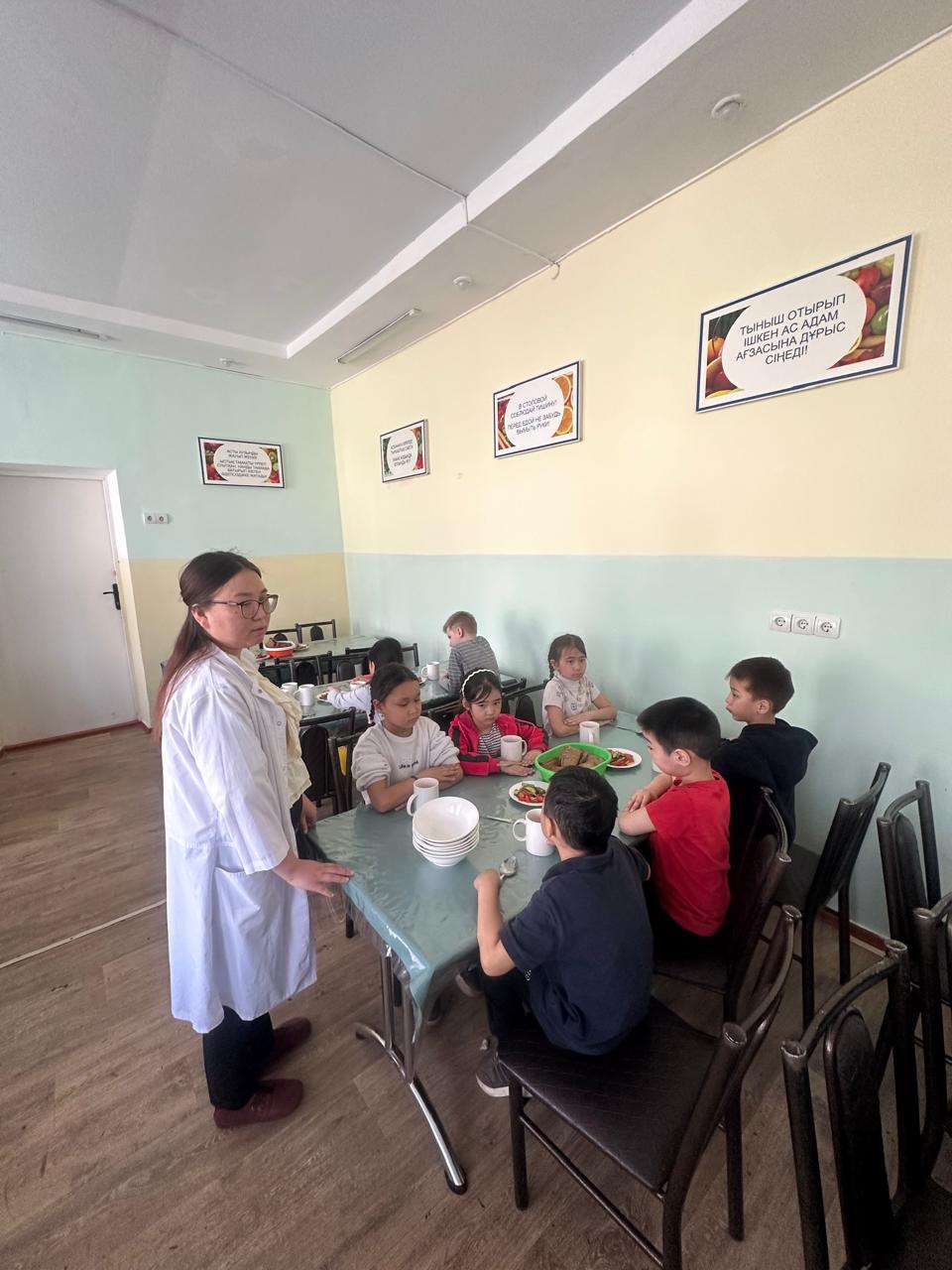 Тамақтану сапасын мониторинг жүргізу